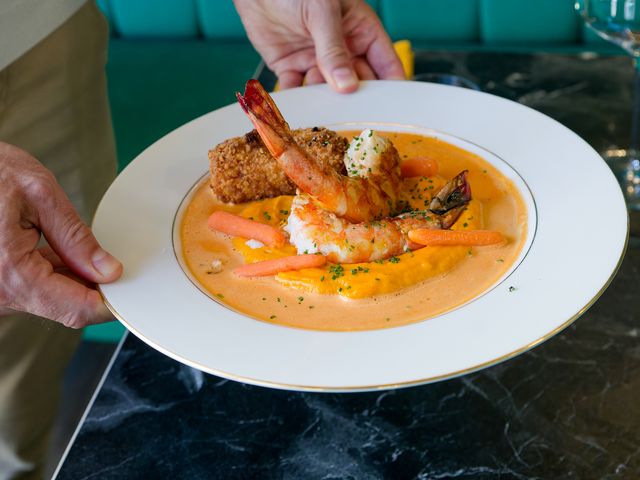 Bulle 1924 Gambas flambées